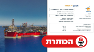 חברת  החשמל  חשבון דו חודשי 