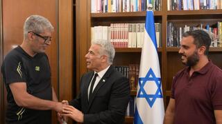 חיים נעים, יאיר לפיד ומשי בן עמי