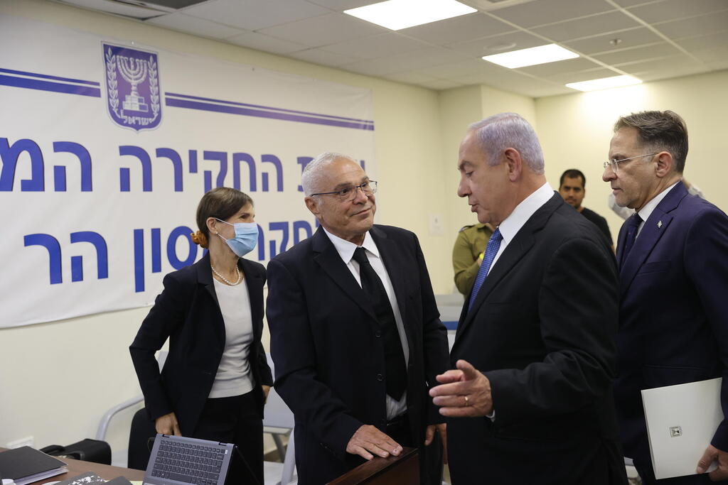 נתניהו בוועדת החקירה לאסון מירון