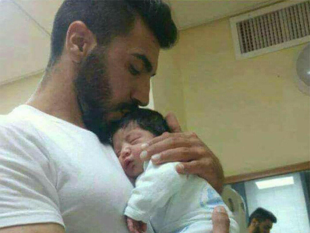 האיל סתאוי הלוחם שנפל בפיגוע בהר הבית, יחד עם בנו ראמוס