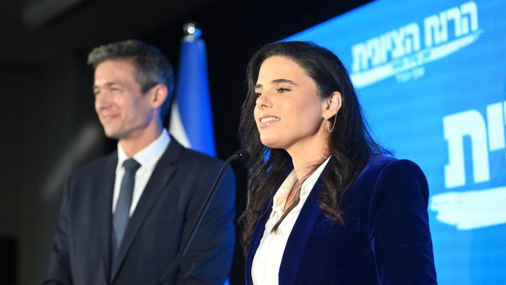 "מפלגה מגזרית שפונה לציונות הדתית, אני פחות התחברתי". פינטו על הרוח הציונית (צילום: יאיר שגיא ) איילת שקד ויועז הנדל