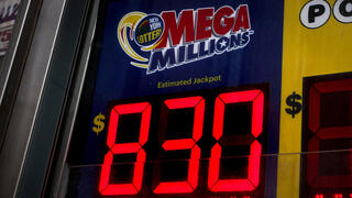 ארה"ב פרס ראשון בלוטו Mega Millions יותר ממיליארד דולר 