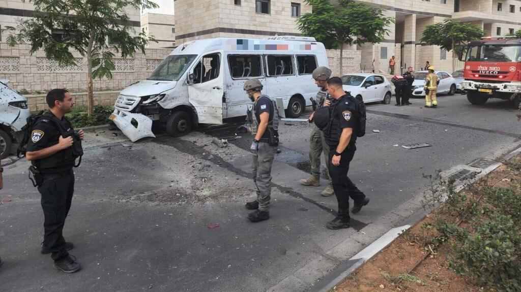 פגיעת הרקטה באשקלון