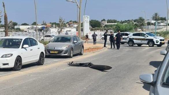 רקטה שנפלה ביבנה