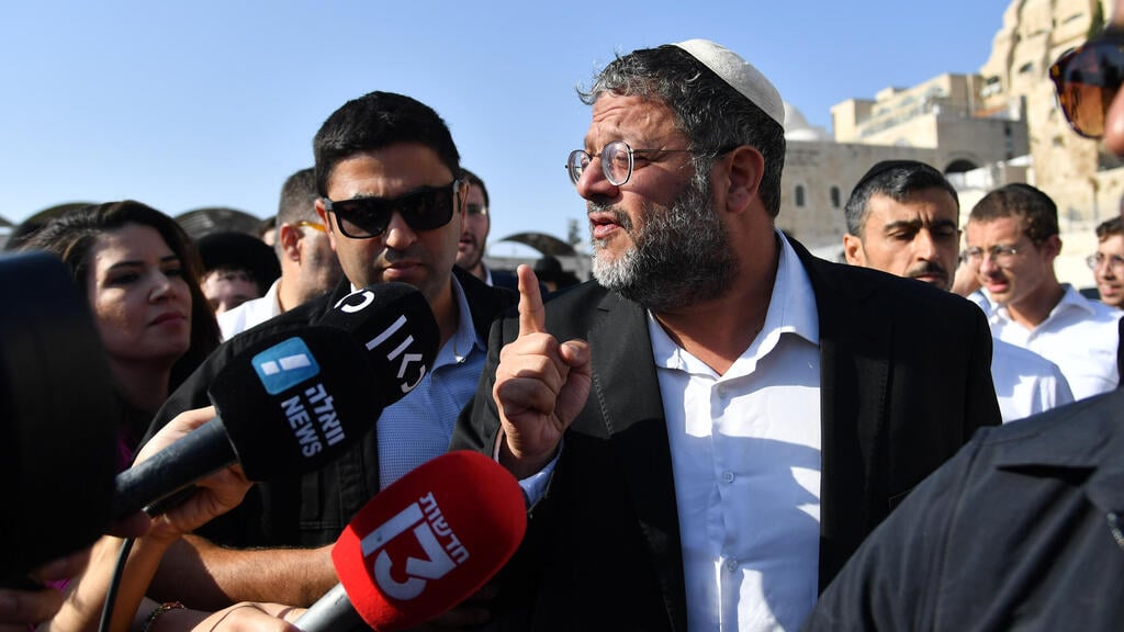Far-right legislator Itamar Ben-Gvir (Photo: Yoav Dudkevitch) איתמר בן גביר