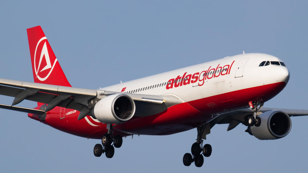 AtlasGlobal aircraft (Photo: Shutterstock) מטוס של חברת אטלס גלובל
