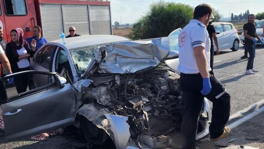 צילום: תיעוד מבצעי מד"א זירת התאונה