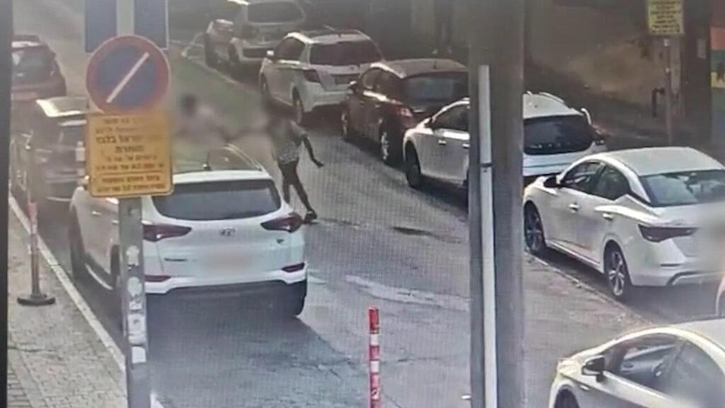 צילום: דוברות המשטרה תיעוד: תושב יפו תוקף עוברי אורח בת"א