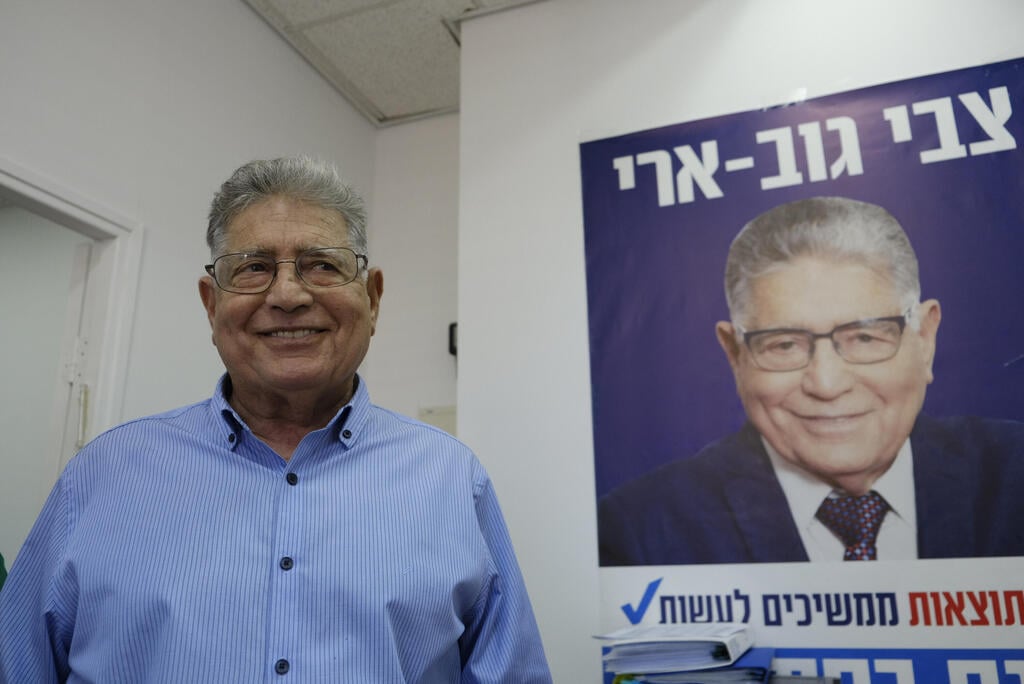 ב-2003 ניצח ברוב של 82%. גוב-ארי (צילום: אבי רוקח) צבי גוב ארי