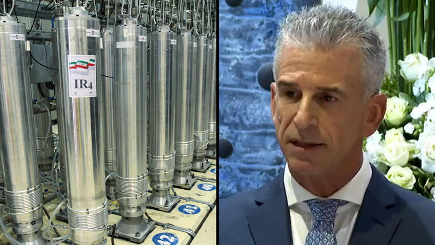  Iranian centrifuges; Mossad chief Dedi Barnea 