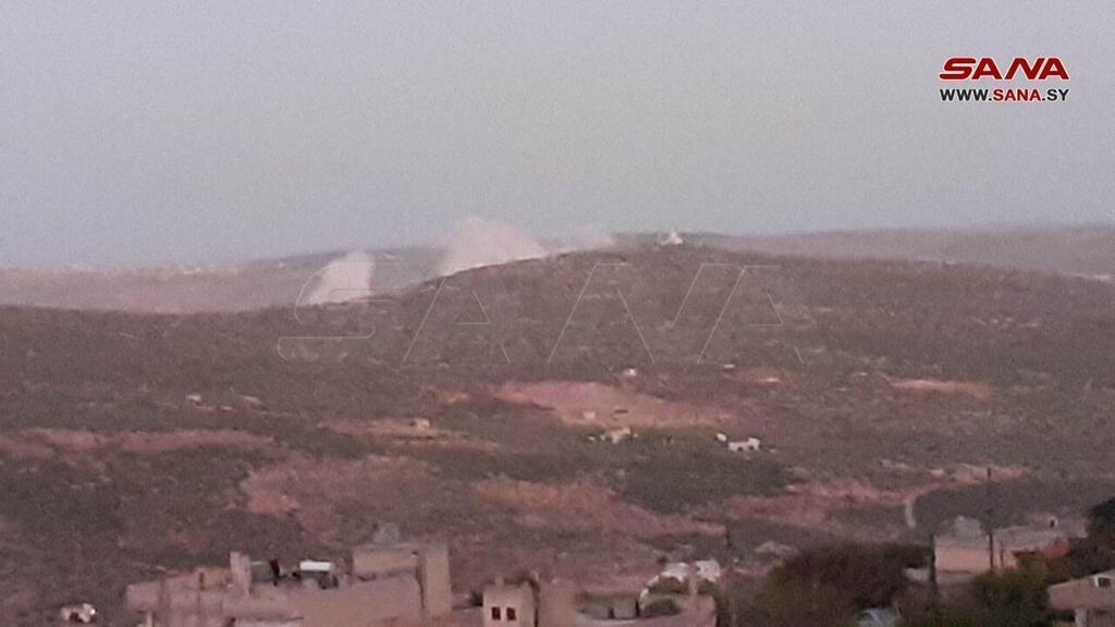 A strike on Masyaf , Syria 