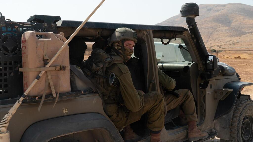 זירת תפיסת המחבלים בבקעת הירדן (צילום: דובר צה"ל) זירת תפיסת המחבלים