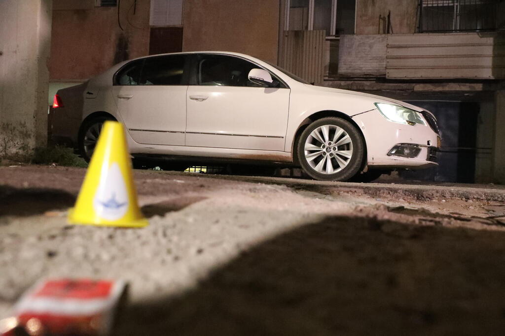 צילום: שאול גולן זירת הרצח בלוד