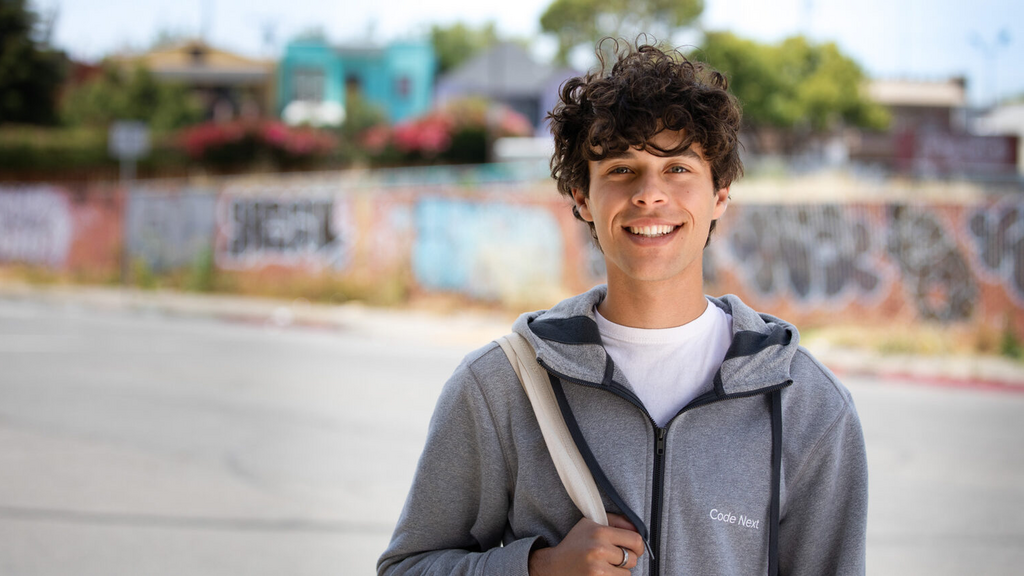Gideon Buddenhagen (Photo: Diller Teen Tikkun Olam Awards) Gideon Buddenhagen