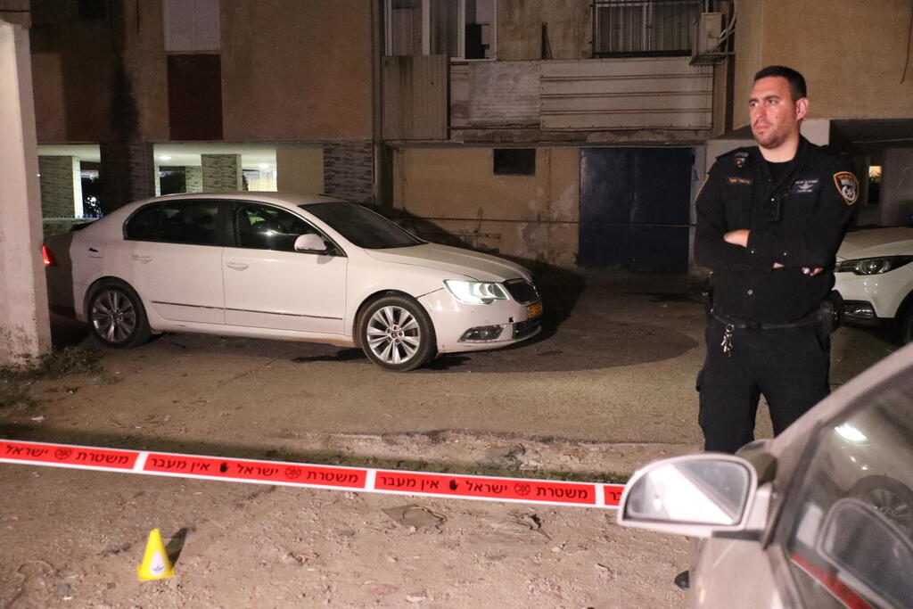 זירת הרצח בלוד