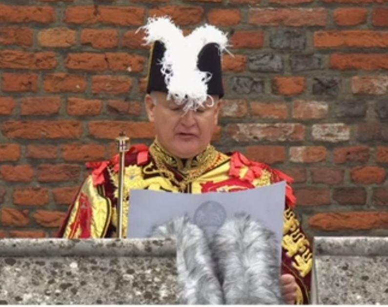 Proclamation of the reign of King Charles III 