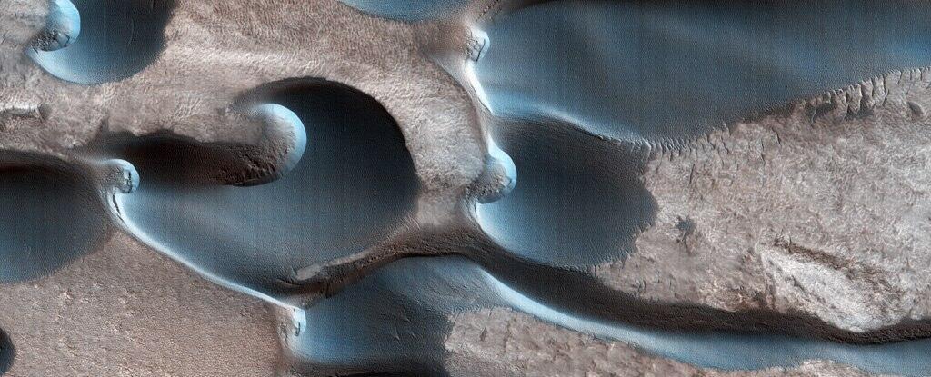 התמונה המדהימה ממאדים (צילום: מצלמת ה-HiRISE של נאס"א) התמונה המדהימה ממאדים