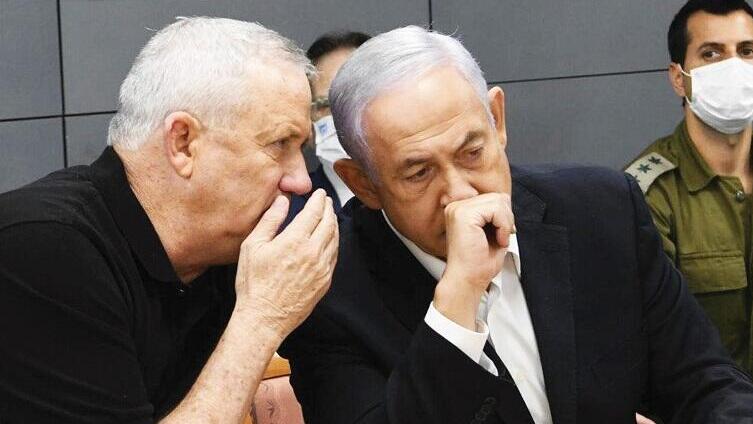 הילכו שניים? בנימין נתניהו ובני גנץ (צילום: עמוס בן גרשום, לע"מ) בני גנץ ובנימין נתניהו