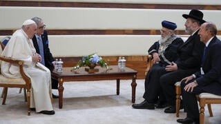 מפגש הפסגה בין הרבנים הראשיים לאפיפיור פרנציסקוס בקזחסטן