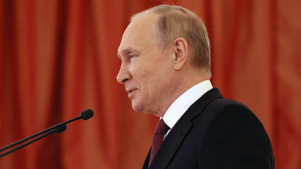 נשיא רוסיה ולדימיר פוטין טקס קבלת שגרירים חדשיםחדשים לרוסיה