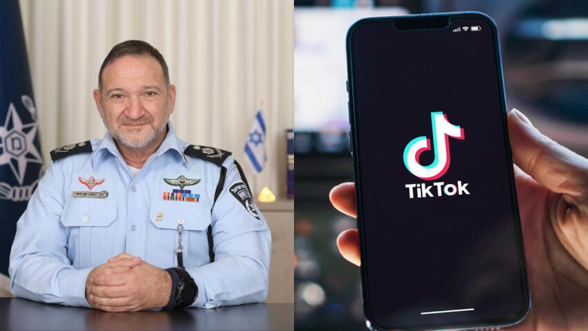 Police Commissioner Kobi Shabtai; TikTok