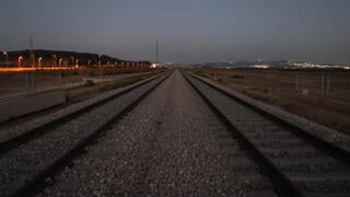 מיקום הנחת המכשול על מסילת הרכבת ליד כביש 85