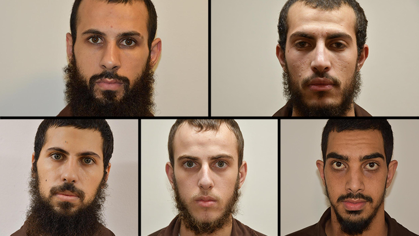 Suspects arrested over alleged Islamic State affiliation, clockwise from top left: Muhammad Ihab Suleiman, Muamen Nijam, Ahmed Belal Suleiman, Jafar Suleiman, Jihad Bakr
