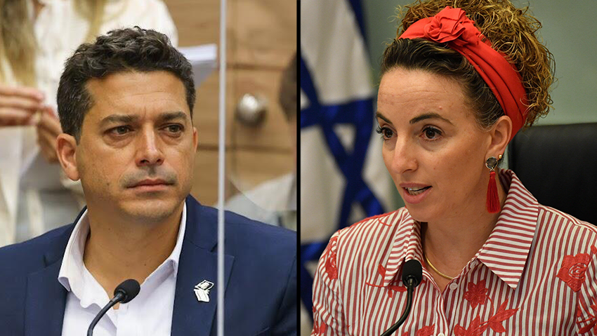 שיקלי וסילמן (צילום: יואב דודקביץ', דוברות הכנסת ) ועדת הבריאות