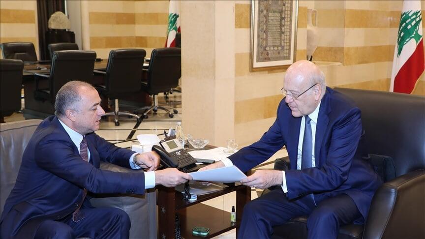 ראש ממשלת לבנון קיבל את ההסכם