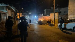 פעילות המשטרה בפיזור הפרות הסדר במזרח ירושלים