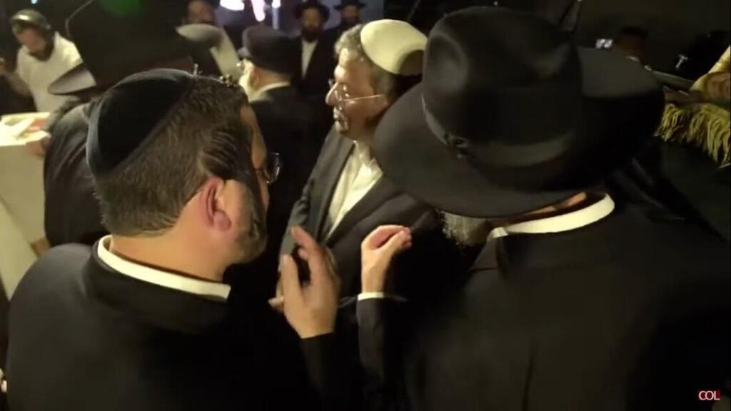 Far-right lawmaker Itamar Ben-Gvir (Photo: Chabad Online) איתמר בן גביר בכפר חב"ד