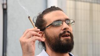 עמוס סילבר בזמן שחרורו מהכלא