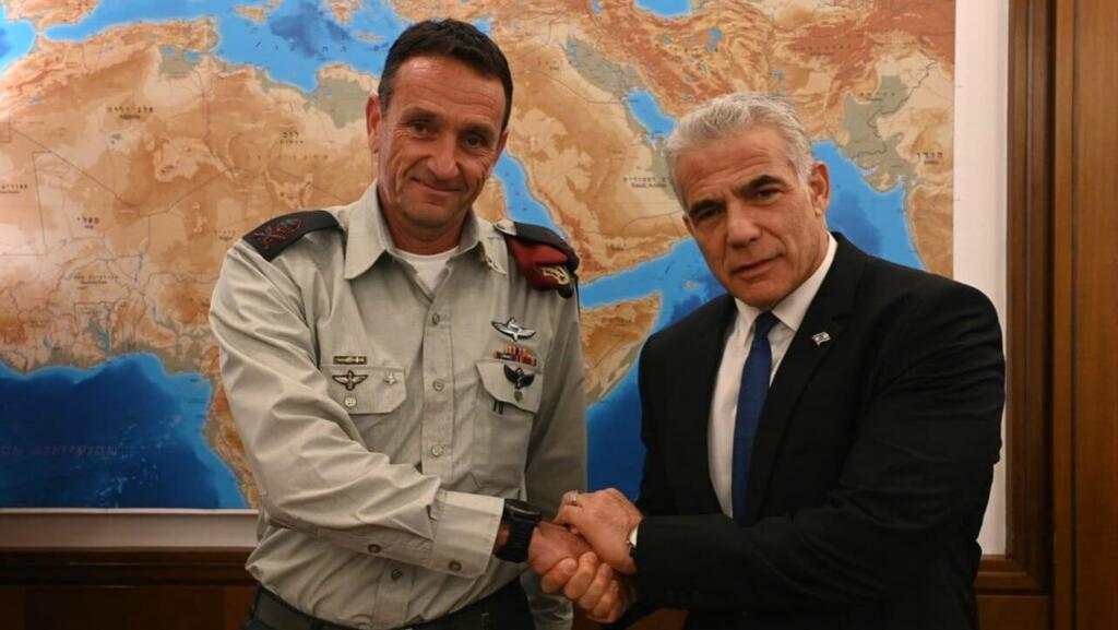 ראש הממשלה לפיד עם הרמטכ"ל המיועד אלוף הלוי (צילום: חיים צח/ לע"מ) אלוף הרצי הלוי הרמטכ"ל ה-23