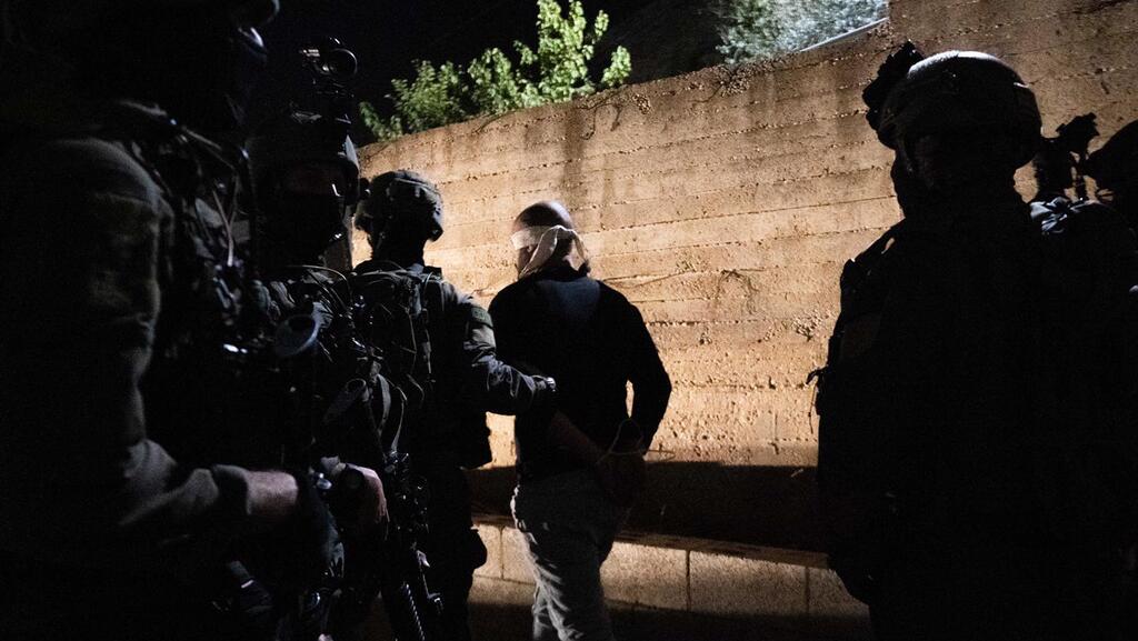 IDF detains member of Lion's Den militant group (Photo: IDF spokesperson's Unit) פעילות הכוחות במסגרת "שובר גלים" ממעצר מחמד נבולסי