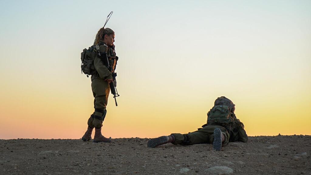 הנשים התייצבו למילואים ברבבות (צילום: דובר צה''ל) לוחמות הטנקים בחיל הגנת הגבולות