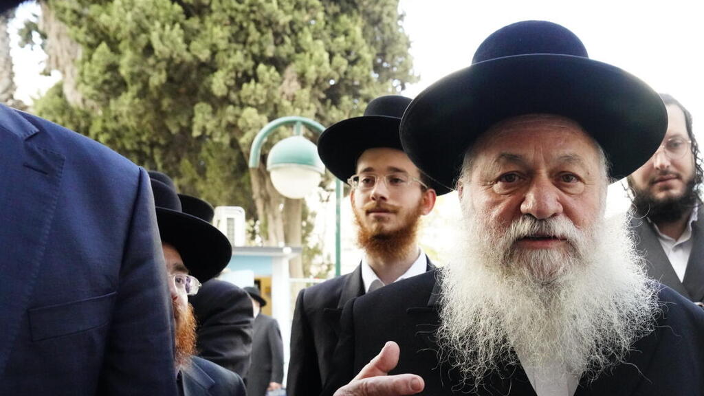 יו"ר יהדות התורה יצחק גולדקנופף (צילום: שלו שלום) יצחק גולדקנופף