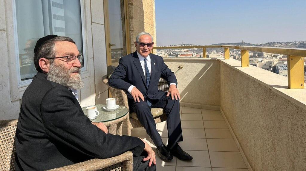 נתניהו בפגישתו עם גפני