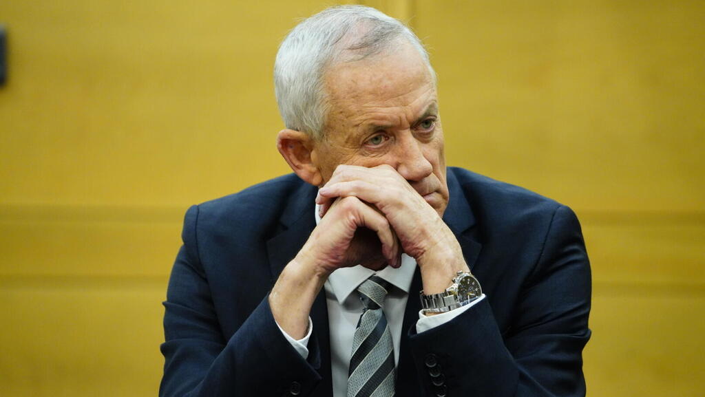 Benny Gantz (Photo: Shilo Shalom) בני גנץ בהצהרה לתקשורת