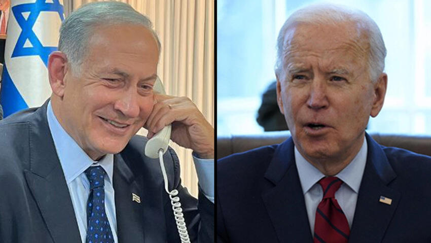 Benjamin Netanyahu, Joe Biden 