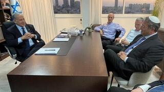 בן גביר מגיע בפגישתו עם נתניהו במצודת זאב