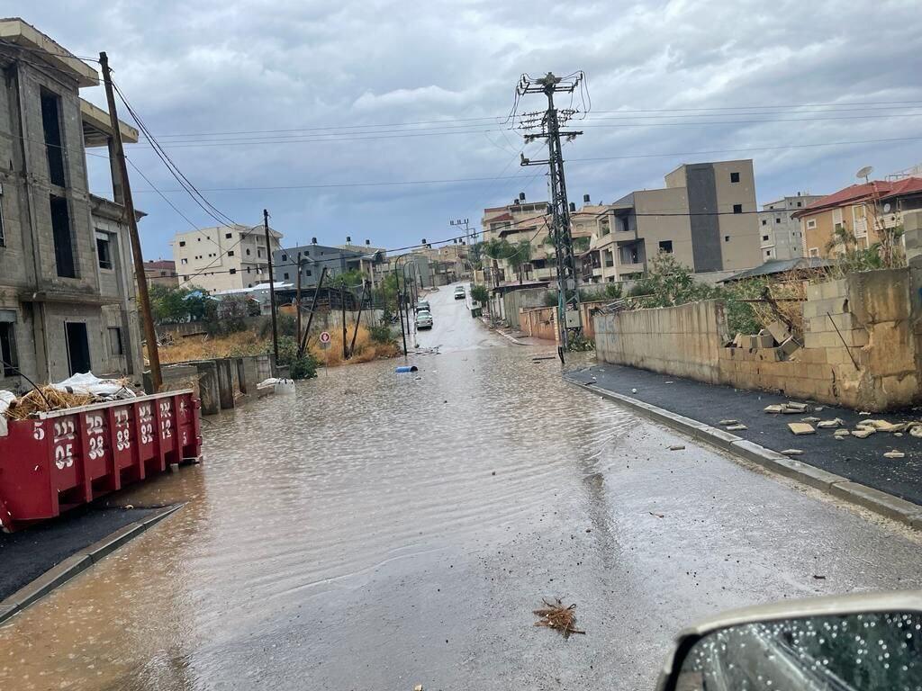 הצפות בכפר קאסם