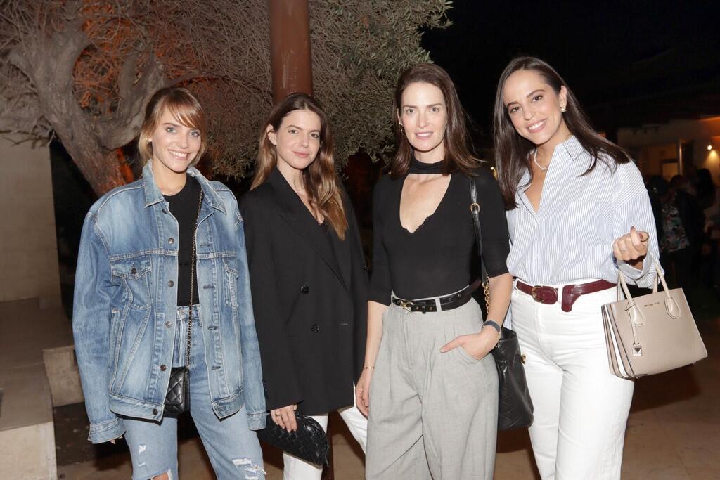 מה התוכניות לסוף שבוע? רותם ישראל, יעל גולדמן, לירון ויצמן ורותם סלע (צילום: ענת מוסברג) תערוכה שרה קורי
