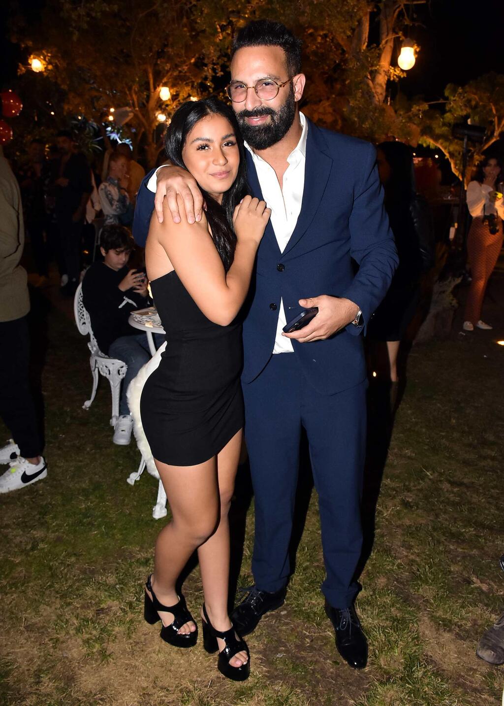 מקווים שזה לא יעיב על חגיגות יום ההולדת. ניר ויצמן עם הבת יולי (צילום: אמיר מאירי) יום הולדת מיכל הקטנה