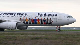 המטוס של לופטהנזה למונדיאל