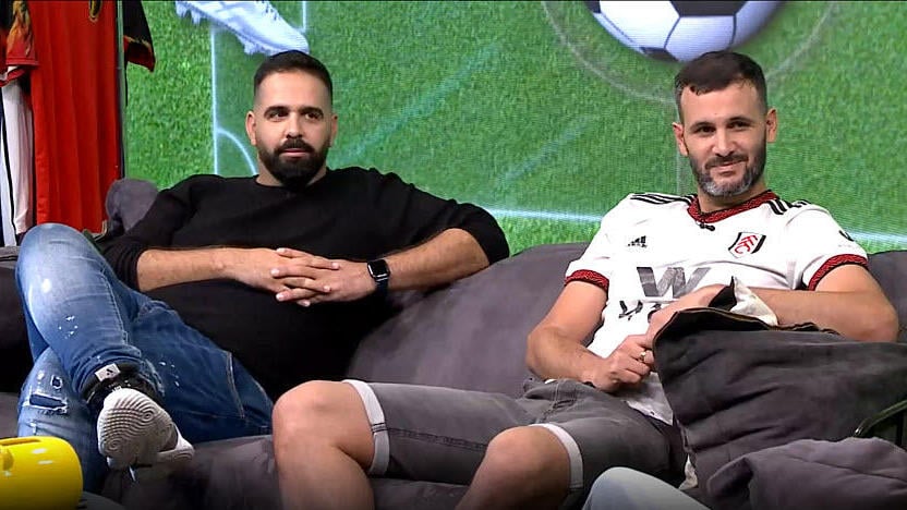 חותמים מראש על הפסד. מעוז צור ודניאל כהן (צילום מסך) מתוך התוכנית "מגרש ביתי"