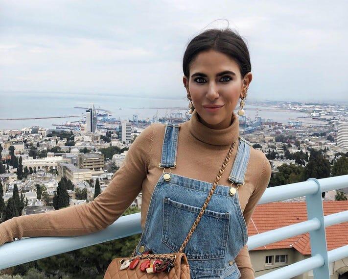 lizzy savetsky in Haifa (Photo: Instagram ) lizzy savetsky in Haifa