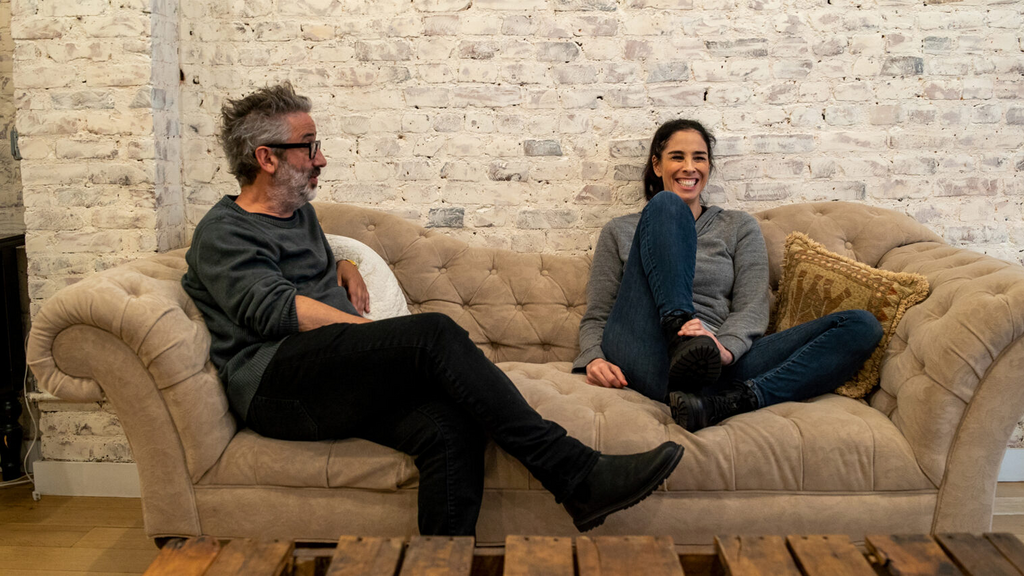 Sarah Silverman is one of several Jewish stars who feature in David Baddiel's documentary, which discusses whether Jews lack allies in progressive spaces 