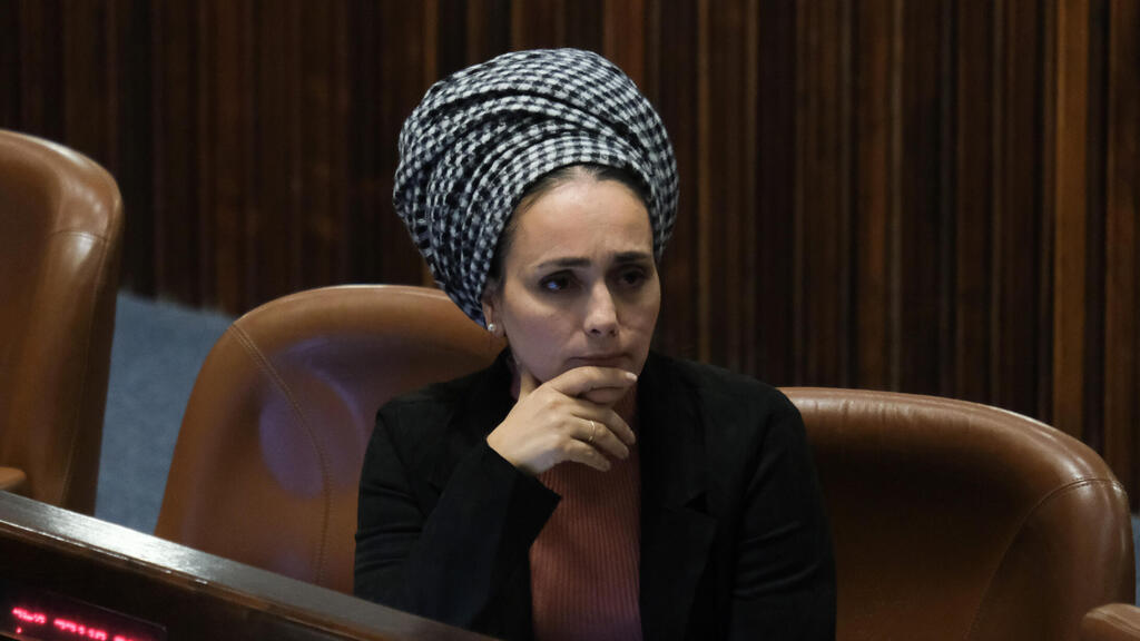 הגיעה לחווארה לתמוך "בזעקתם הצודקת" של המתנחלים. חברת הכנסת לימור סון הר מלך (צילום: יואב דודקביץ') לימור סון הר-מלך במליאת הכנסת