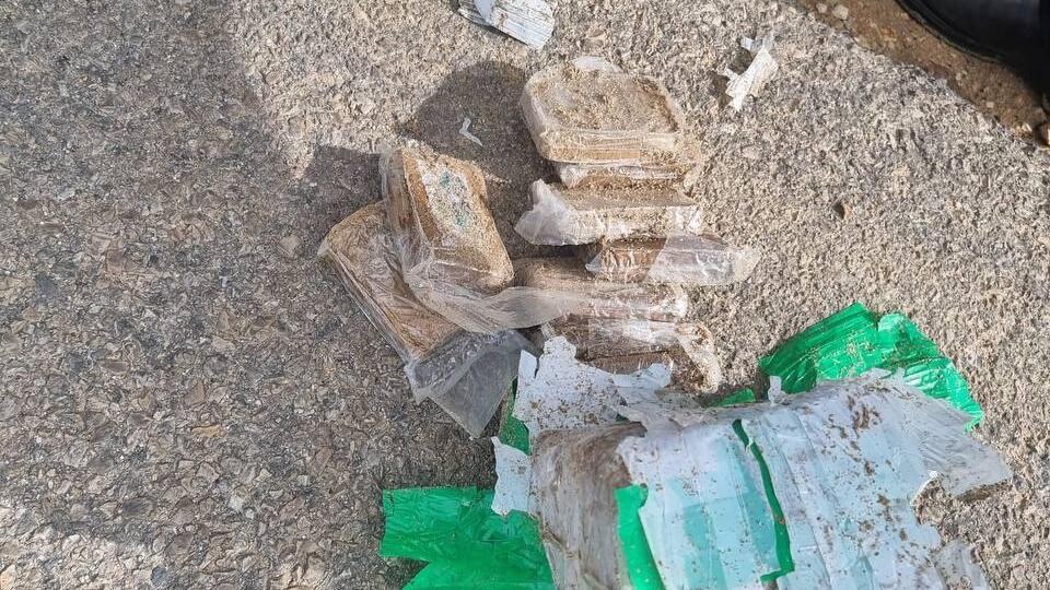 הסמים שנמצאו באיזור מישור החוף הצפוני