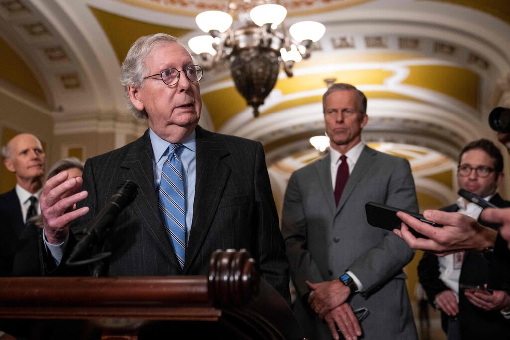 Senate Minority Leader Mitch McConnell (Photo: AFP) Senate Minority Leader Mitch McConnell